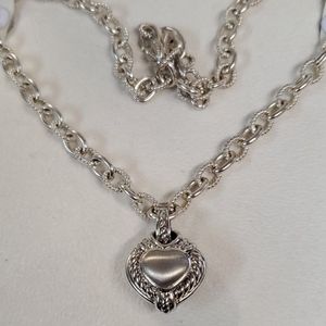 Judith Ripka reversible Sterling silver Chain Sp2